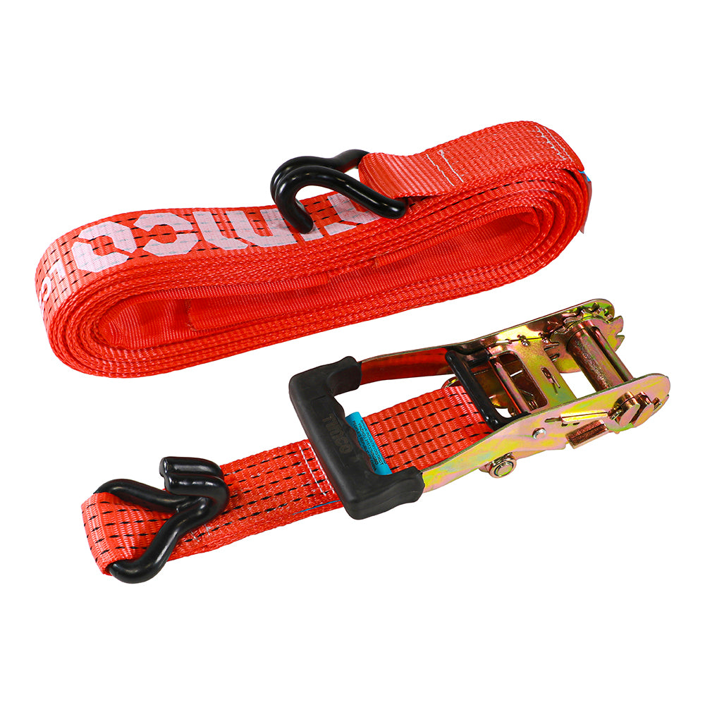 Ratchet Strap - J Hook - Heavy Duty | TIMCO (Multi Sizes)