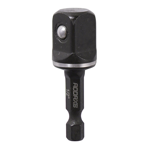 (PACK OF 1) Impact Adaptor 1/2" x 50mm – Hex Drive to Socket Conversion