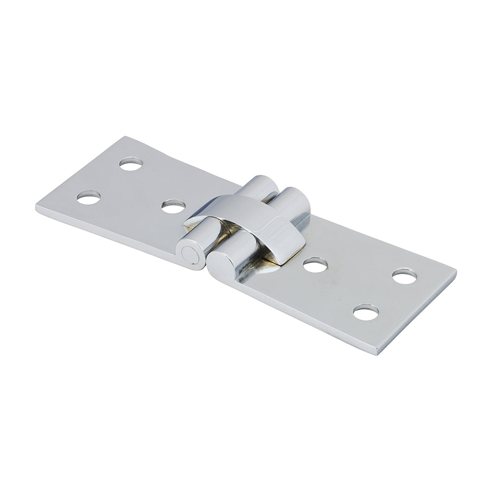 100 x 40mm Counterflap Hinge – Solid Brass Polished Chrome Finish for Bar & Counter Tops (BOX OF 1 PAIR)