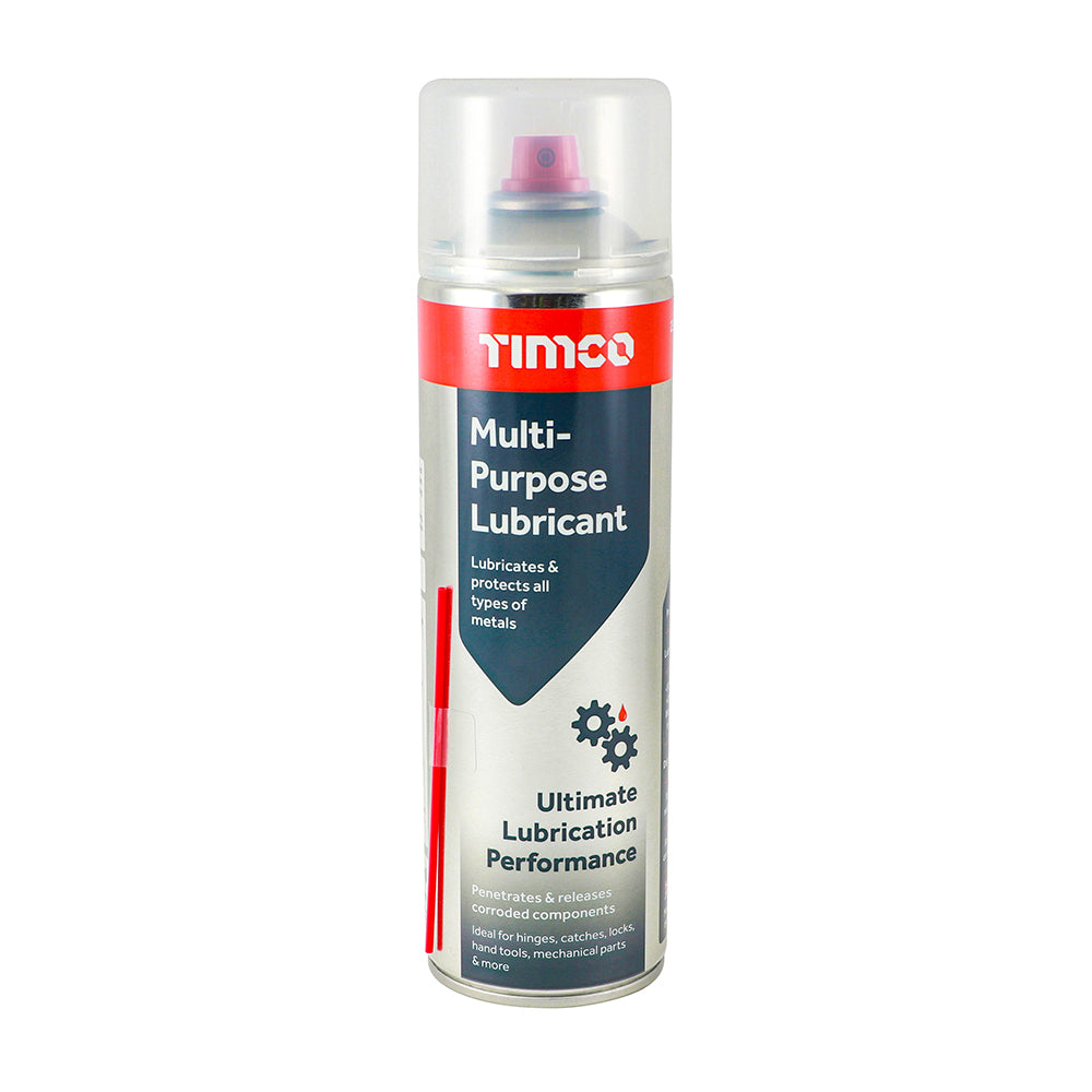 480ml Multi-Purpose Lubricant Spray – Corrosion Resistant Oil for Metal Maintenance, Locks & Tools (CAN OF 1)