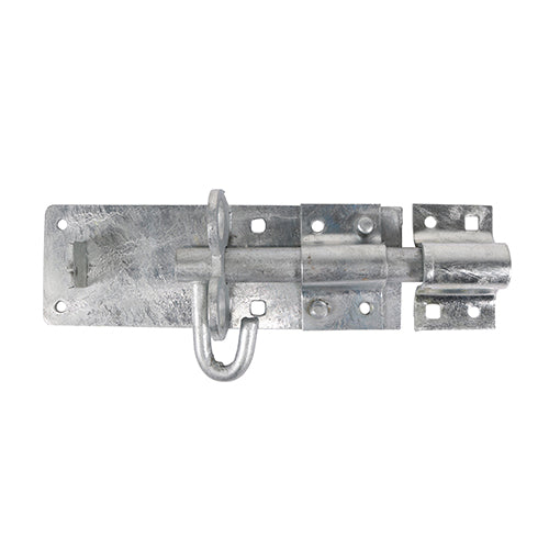 (PACK OF 1) Brenton Padbolt β Hot Dipped Galvanised Carbon Steel Gate & Shed Door Lock