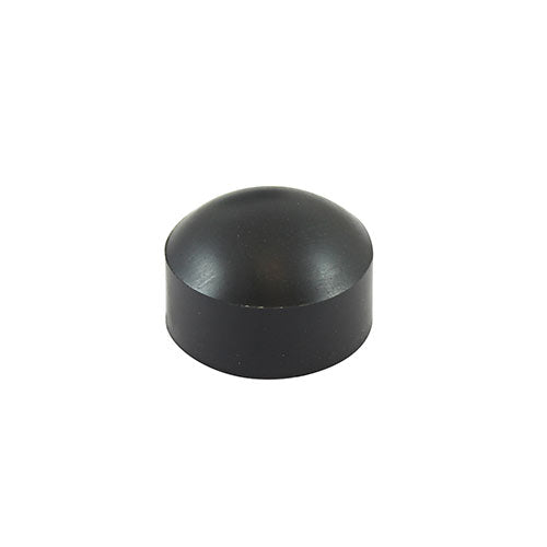28mm Sela Covers – Black Roof Fixing Caps for Hook Bolts & Sela Washers - Pack of 75 (28SC)