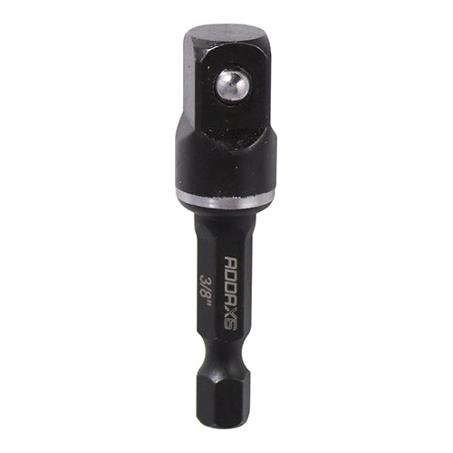 (PACK OF 1) 50mm Impact Adaptor – 3/8” Socket to 1/4” Hex Drive Converter