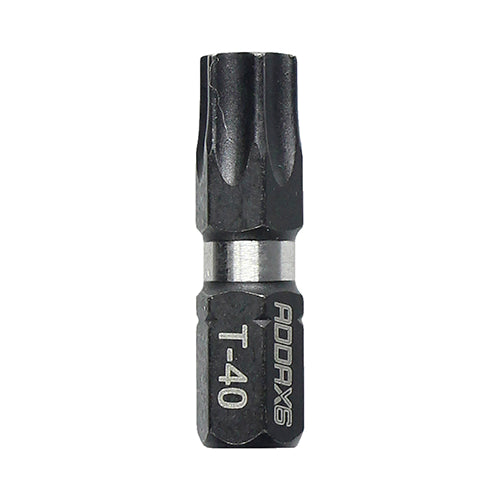 (PACK OF10) TX40 x 25 Impact Driver Bits - Black Phosphate - Handy Bit
