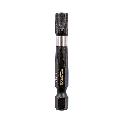 (PACK OF 5) TX40 x 50 Impact Driver Bits - Black Phosphate - Handy Bit