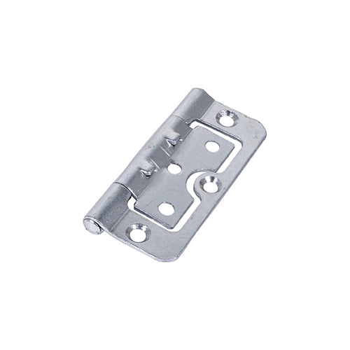 (PACK OF 1 PAIR) Hurlinge Fixed Pin Hinge (104) β Zinc Cupboard & Cabinet Hinge for Flush Fit Joinery Applications