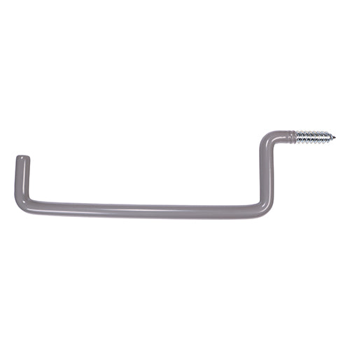 Ladder Hooks – Heavy-Duty PVC Coated Utility Hooks for Wall & Ceiling Mounting | Secure Ladder Storage for Garage, Shed & Workshop