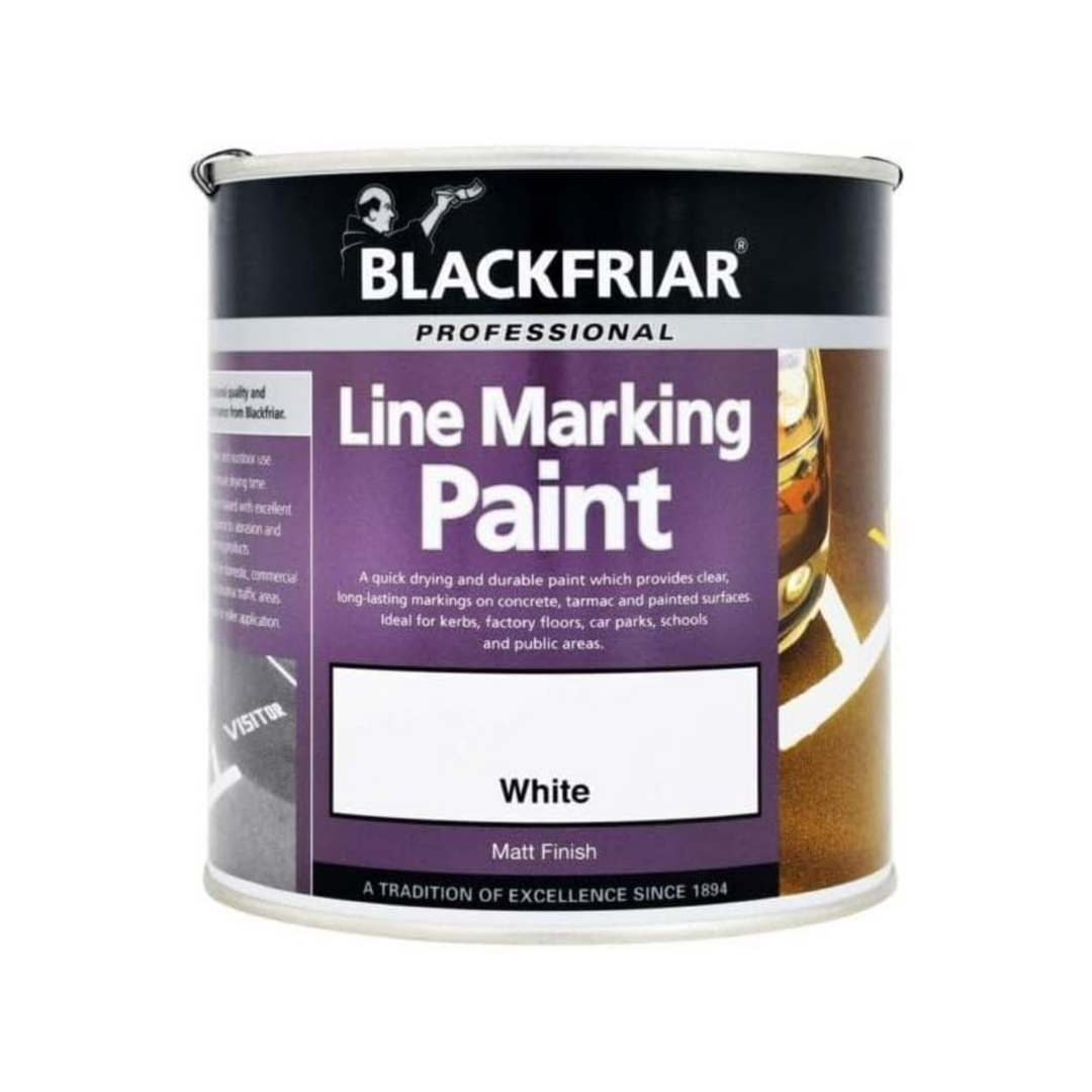 1L White Road Line Marking Paint | Blackfriar Road Line Marking Paint (BF0581001D1)