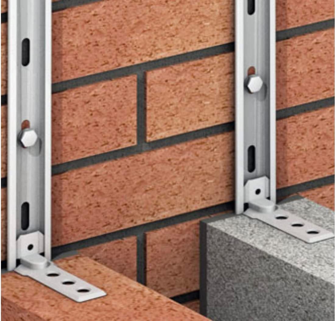 2.4m Ultimate Universal Stainless Steel Wall Starter Kit (Includes All