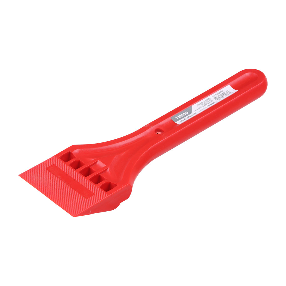 (PACK OF 1)  260mm Glazing Shovel β Red High Impact ABS Window Installation Tool β For Toe & Heel Glass Adjustment