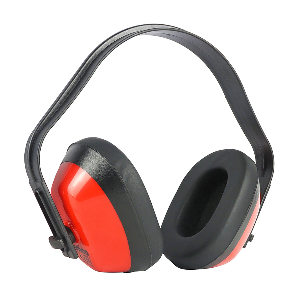 (BAG OF 1) 27.6dB Ear Defenders – Adjustable Noise Reduction Safety Earmuffs – One Size