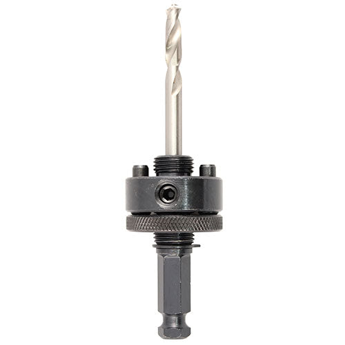 32-210mm - Holesaw Arbor – Hex Shank Arbor Drill Bit Adapter for Holesaws  (Pack of 1) | Heavy Duty Hex Shank 5/8" Thread for Power Tools - (AA2)