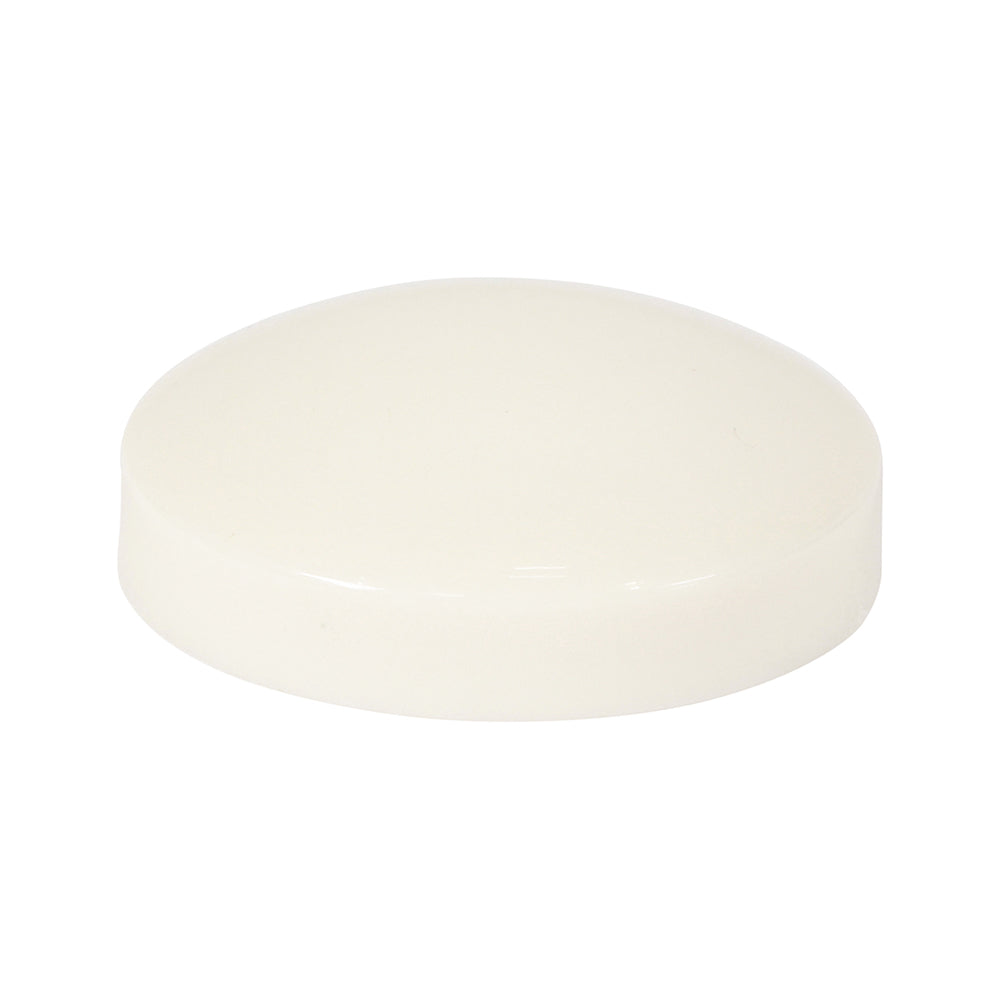 (PACK OF 100) Two Piece Screw Caps β Gloss Finish, Fits 3.5mm to 4.2mm Screws β Decorative & Protective Clip-On Covers
