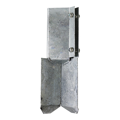 Concrete In Shoe Bolt Secure Hot Dipped Galvanised – Fence Post Support for Concrete & Hard Standing Areas