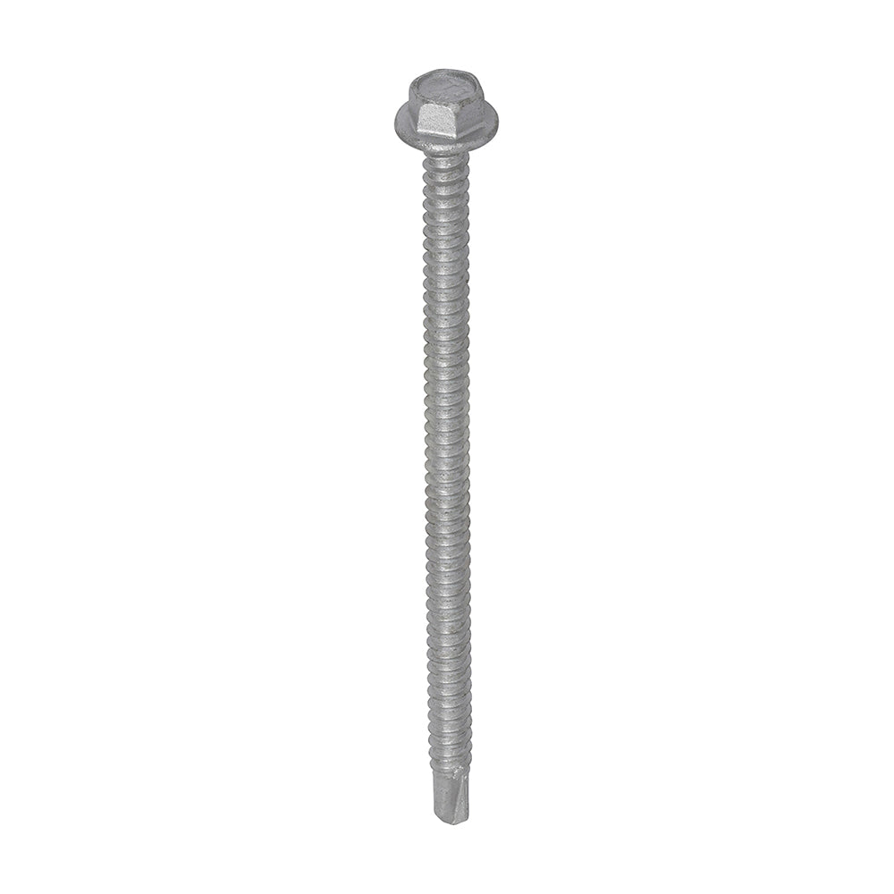 Metal Construction Light Section Screws β Hex Head Self-Drilling Exterior Silver Organic Coated