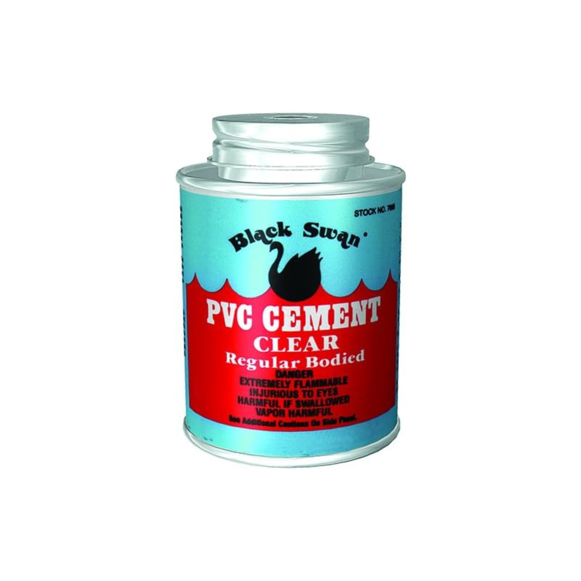 Black Swan PVC Cement Regular Bodied 1/4 Pint 118ml Fixings Direct