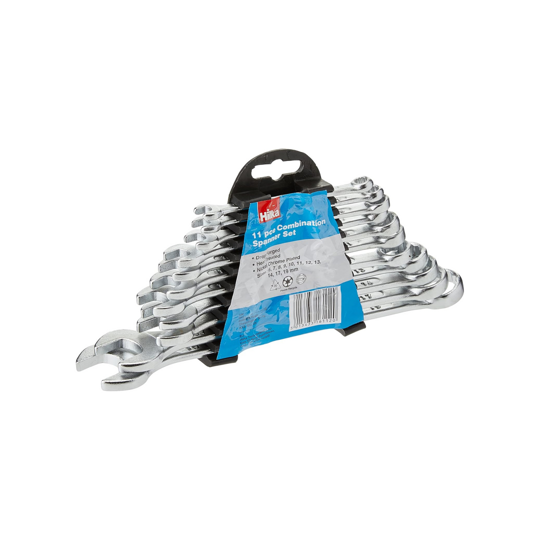 Spanner Set - 11-pc Combination by Hilka
