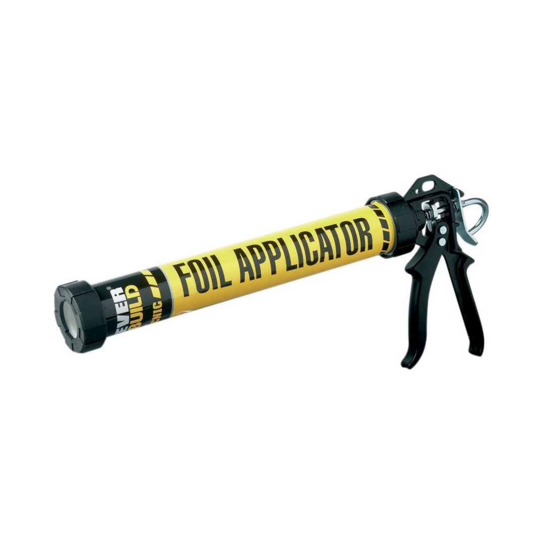 15in / 600ml Everbuild Silicone Sausage Foil Pack Applicator Gun – Sealant & Adhesive Dispenser