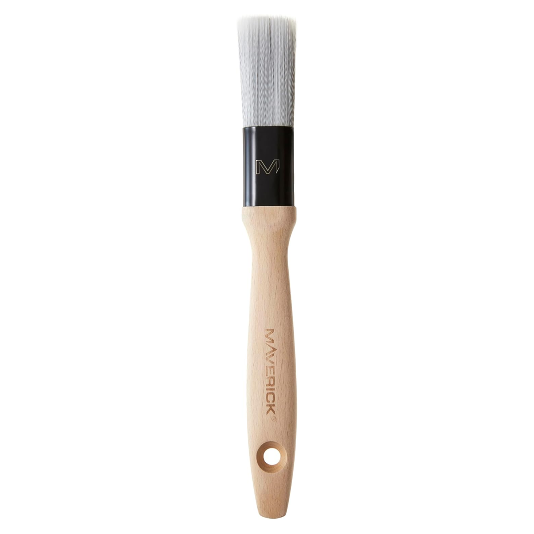 (PACK OF 1) 1" Maverick 201 Series S Professional Paint Brush 00201 – Straight Cut Twista Filament Head with FSC Wooden Handle