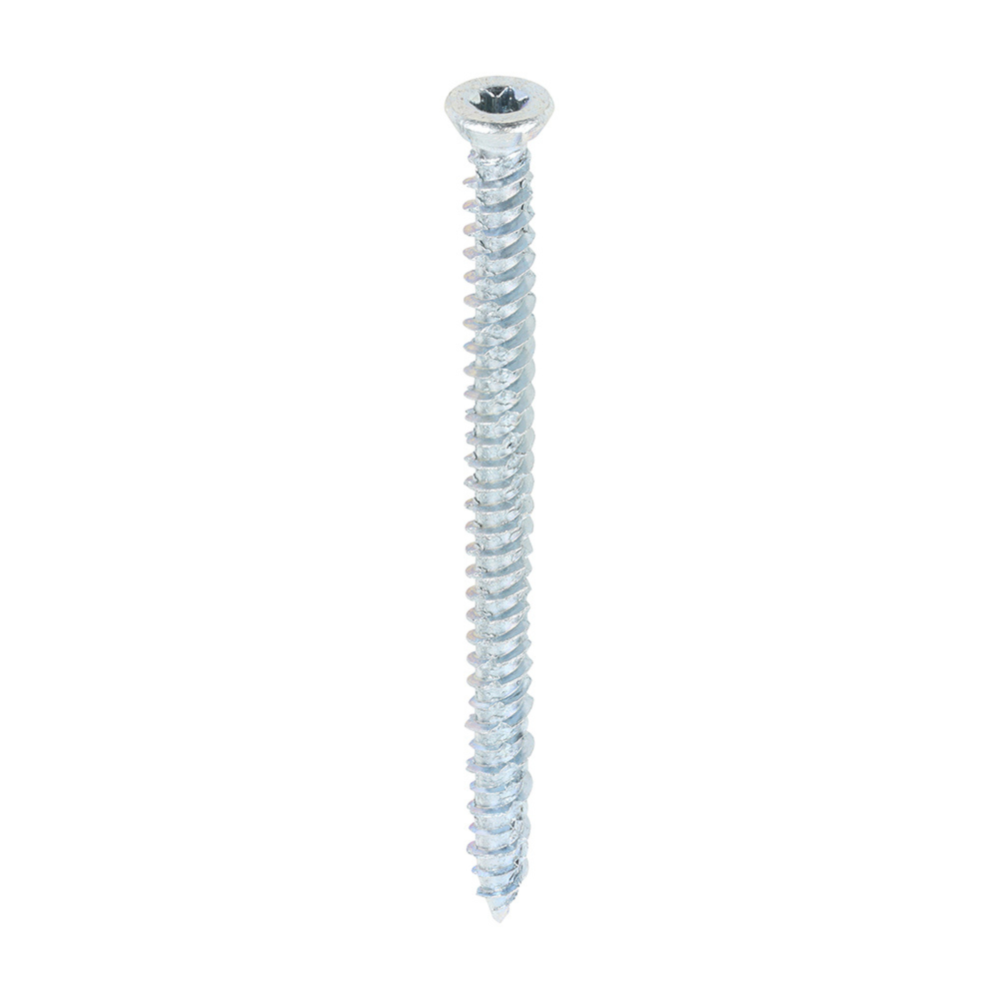Concrete Screws Flat Countersunk Zinc Coated TX30 Fixings Direct