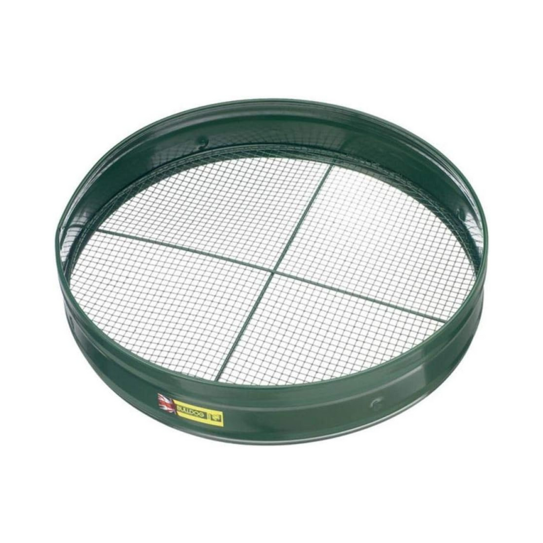 Bulldog Tools 3/8 Inch Garden Sieve - Gold Panning Sieves for Soil Sifter Garden Tools