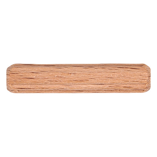 Wooden Dowels - Fluted Jointing Pins for Timber & Cabinet Assembly - Tapered Ends for Easy Application