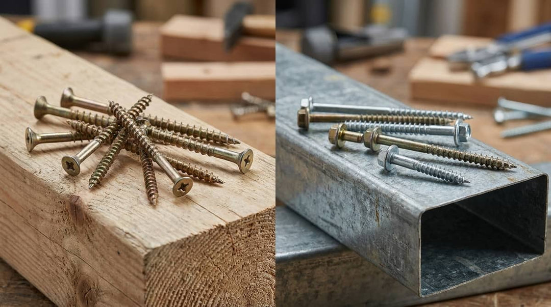 wood screws vs metal screws