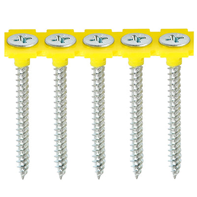 Timco Collated Drywall Fixings Screws – Bugle Head Plasterboard Collated Screws - Carpentry Framing Screws - Available in Multi Sizes