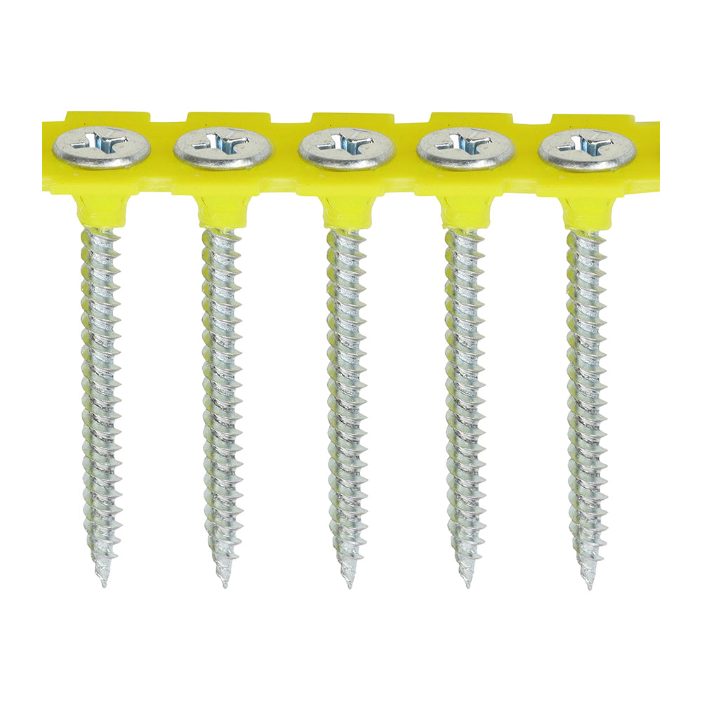 Collated Drywall Screws – PH Bugle Fine Thread Zinc Self-Drilling Screws
