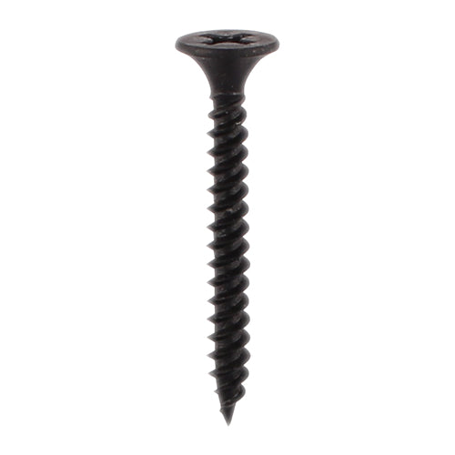 Black Fine Thread Drywall Screws – PH Bugle Head for Plasterboard & Ceiling Track Systems