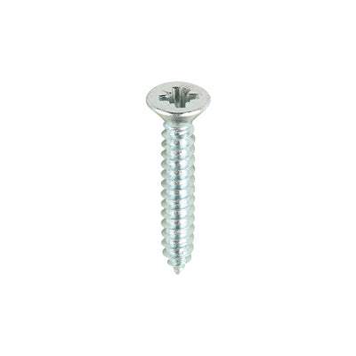 Durable Zinc-Plated Metal Tapping Screws – PZ Countersunk Self-Tapping Fasteners