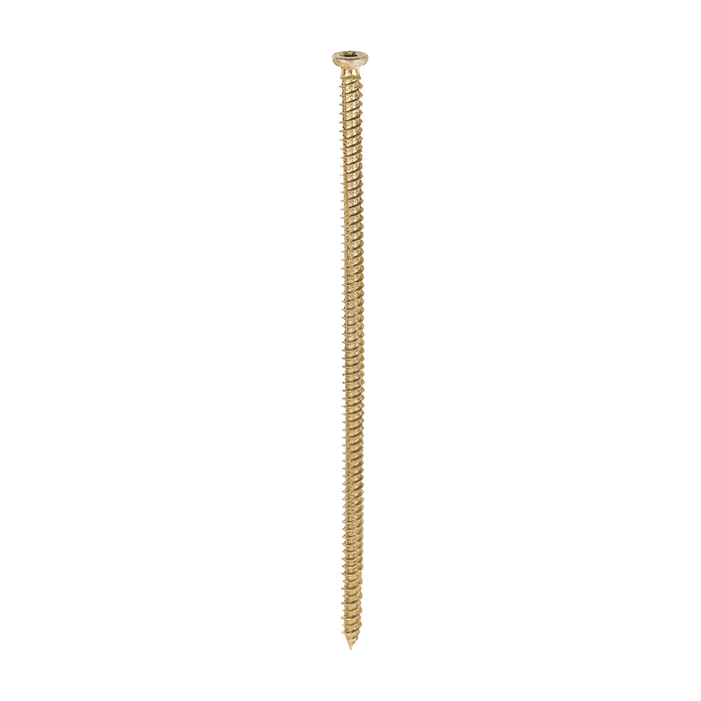 Concrete Screws - TX Flat Countersunk Yellow for Secure Fixings in Masonry & Wood