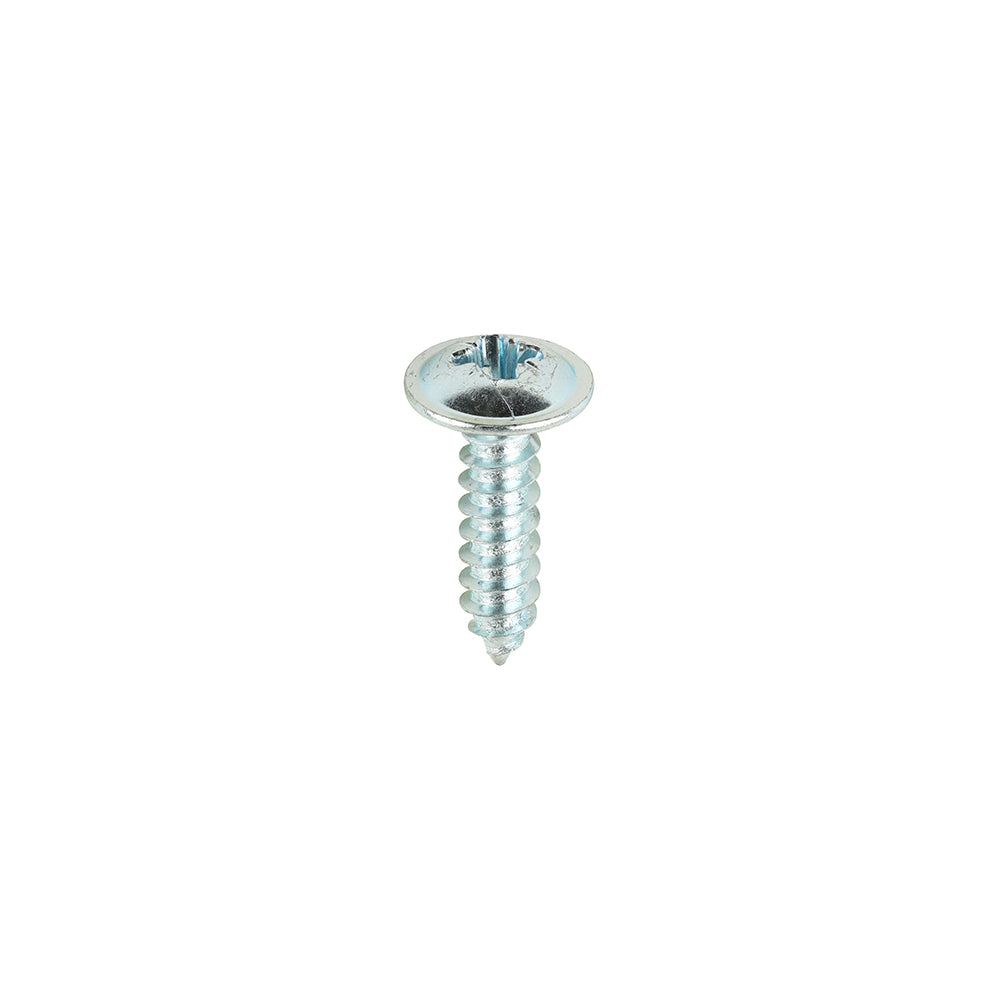 Metal Tapping Screws – PZ Flange Self-Tapping – Zinc Plated Steel – For Metal Fixing & Fabrication