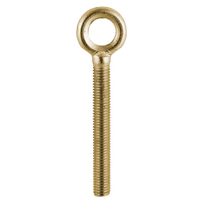 TIMCO Forged Eyes - Yellow | Heavy Duty Threaded Eye Bolts for Rope & Cable Fixing