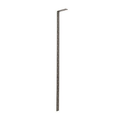 1000mm Light Duty Restraint Straps - Bent - A2 Stainless Steel - Wall Plate Fixing - Corrosion Resistant
