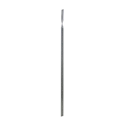 Galvanised Twisted Restraint Straps – Heavy Duty Steel for Joists, Rafters, Roof Trusses & Masonry Fixings