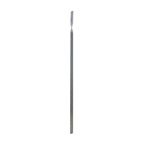 1000mm Restraint Straps – Twisted Galvanized Steel for Timber & Masonry Fixing - Pack of 1 (1000TRSL)