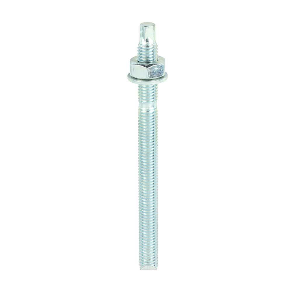 Chemical Anchor Threaded Studs, Nuts & Washers – Hot Dipped Galvanized | Heavy-Duty Resin Fixings for Concrete