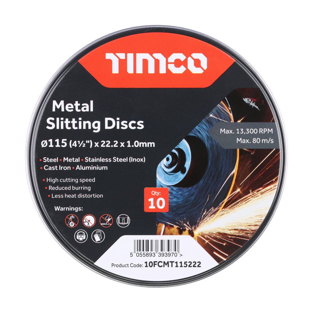 Bonded Abrasive Cutting Disc | High Speed Metal & Stainless Steel Cutting Wheel – EN 12413