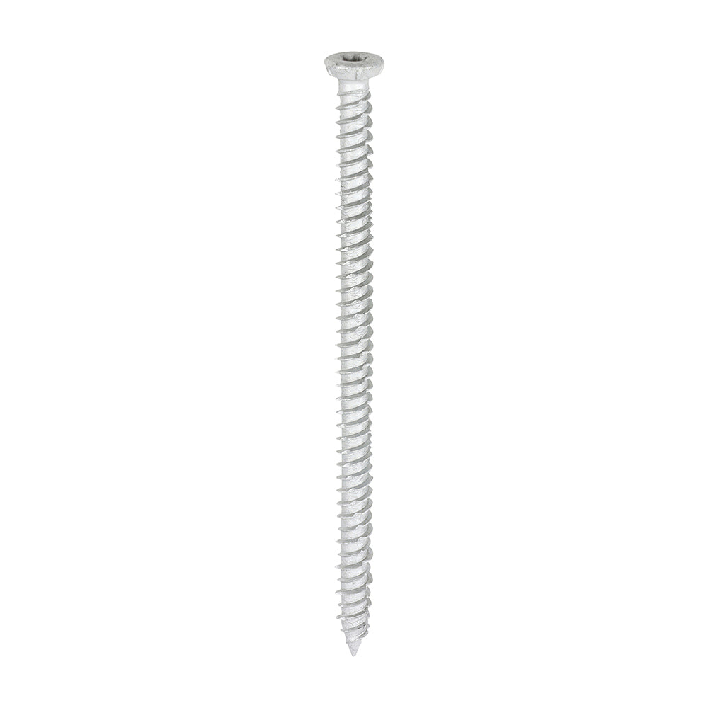 Concrete Screw - TX Flat Countersunk Exterior Silver for Masonry & Wood Fixings