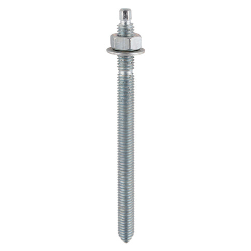 Chemical Anchor Threaded Studs, Nuts & Washers – Hot Dipped Galvanized | Heavy-Duty Resin Fixings for Concrete