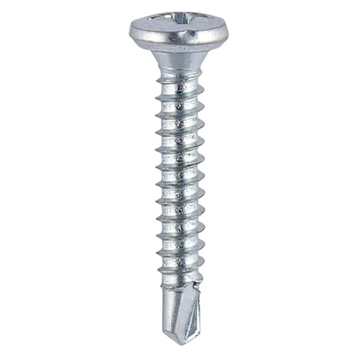 Window Fabrication Screws – Friction Stay – Shallow Pan Countersunk PH – Self-Tapping – Self-Drilling Point – Zinc