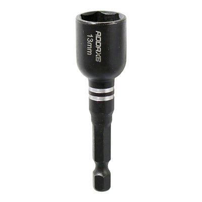 13mm x 65mm Impact Magnetic Socket Driver – Heavy Duty Bit for Hex Screws (13SDX6)