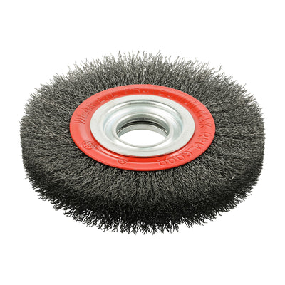 Wheel Brush with Plastic Reducer Set – Crimped Steel Wire