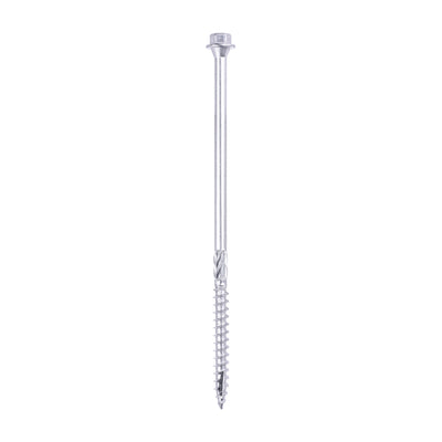TIMCO Hex Head Construction  Screws  - A4 Stainless Steel – Fixed Washer for Timber Frame Landscaping