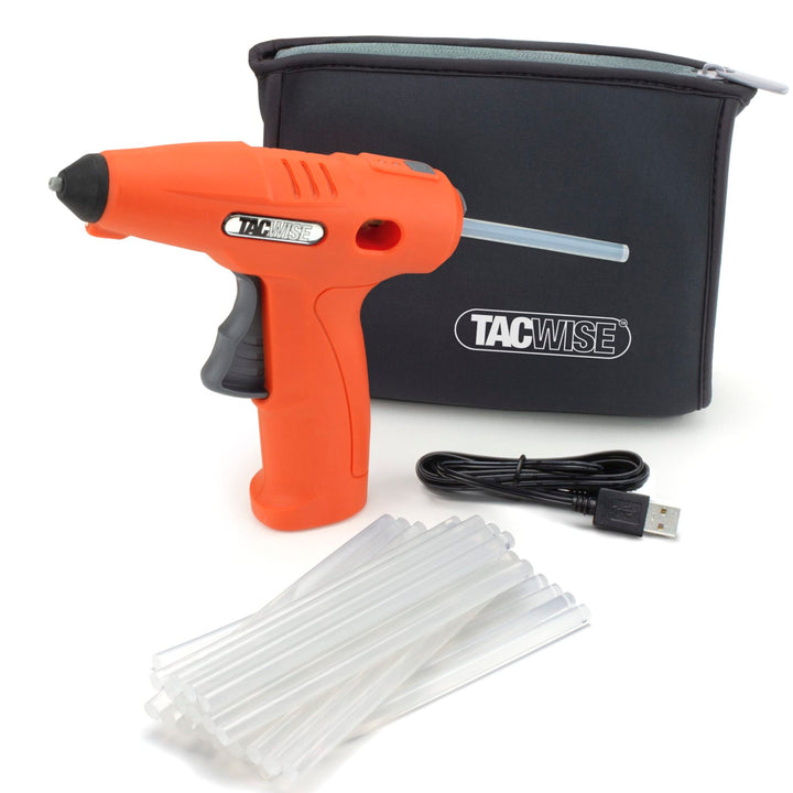 H4-7 Cordless Hot Glue Gun with 30 Glue Sticks 4V