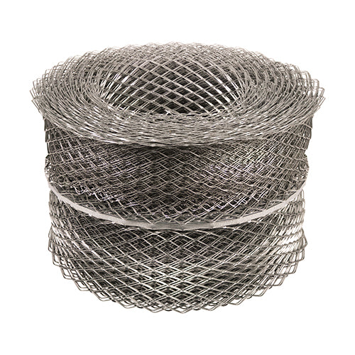 100mm x 20m Brick Reinforcement Coil – A2 Stainless Steel Crack Prevention Mesh Roll