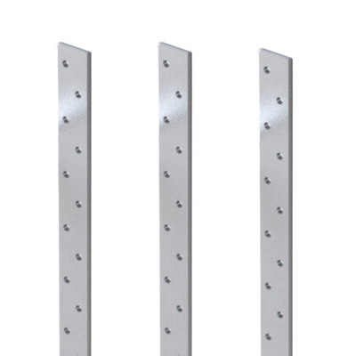 Heavy Duty Galvanised 30mm x 3mm x 1000mm Flat Resistance Straps (Multi Pack Sizes)