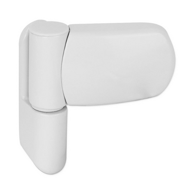 Upvc Double Glazing Door Flag Hinge Adjustable (White)