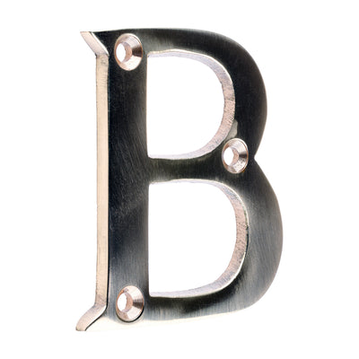 64mm Door Letter B | Polished Brass Address Letter Solid Brass 2.5 Inch